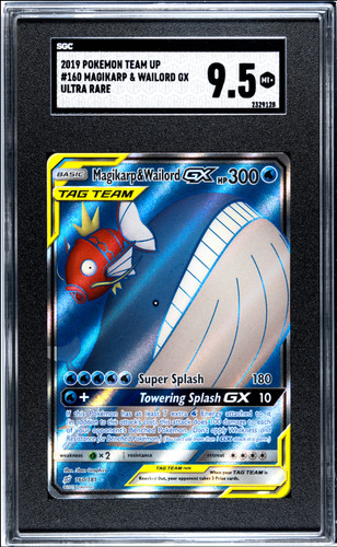 Magikarp & Wailord-GX graded SGC 9.5 for sale on eBay