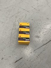 Kodak GOLD 200 Color Negative Film 35mm Roll Film 36 Exposures 3 Pack