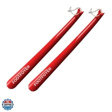 Long shoehorn that is comfortable to wear and has a handle is ideal for both ...