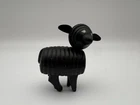 Vintage Fisher Price Little People Hex Screw Black Sheep Lamb Rare
