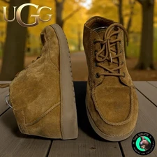 Koolaburra by UGG Kiran Chukka Boots Men's 11 Chestnut Suede Nuemel