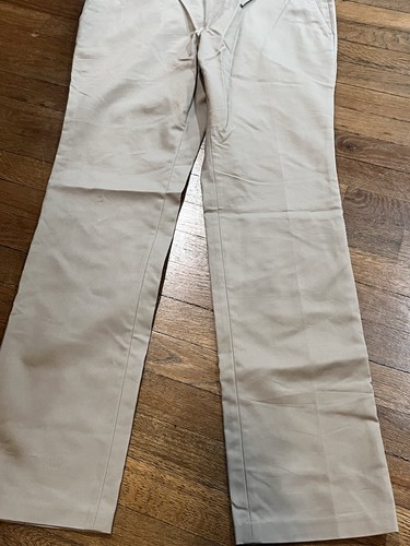 Alfani Men's 36x34 Stretch  Flat Front Stretch Brown NEW - Picture 2 of 15