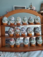 Princeton Gallery Unicorn Eggs Full Set with Mirrored Display Stand