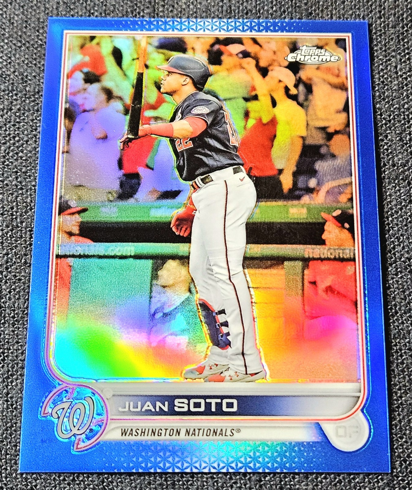 2022 Topps Chrome Blue /150 Refractor Juan Soto #129