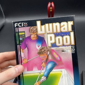 Lunar Pool (Nintendo Entertainment System NES, 1987) CIB Completo En Caja
