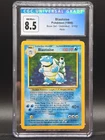 1999 Pokémon TCG Blastoise Base Set 2/102 Unlimited Holo Rare CGC 8.5