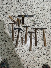 Vintage Szewc Skórzane narzędzia rzemieślnicze Szewc Młoty Mieszana partia