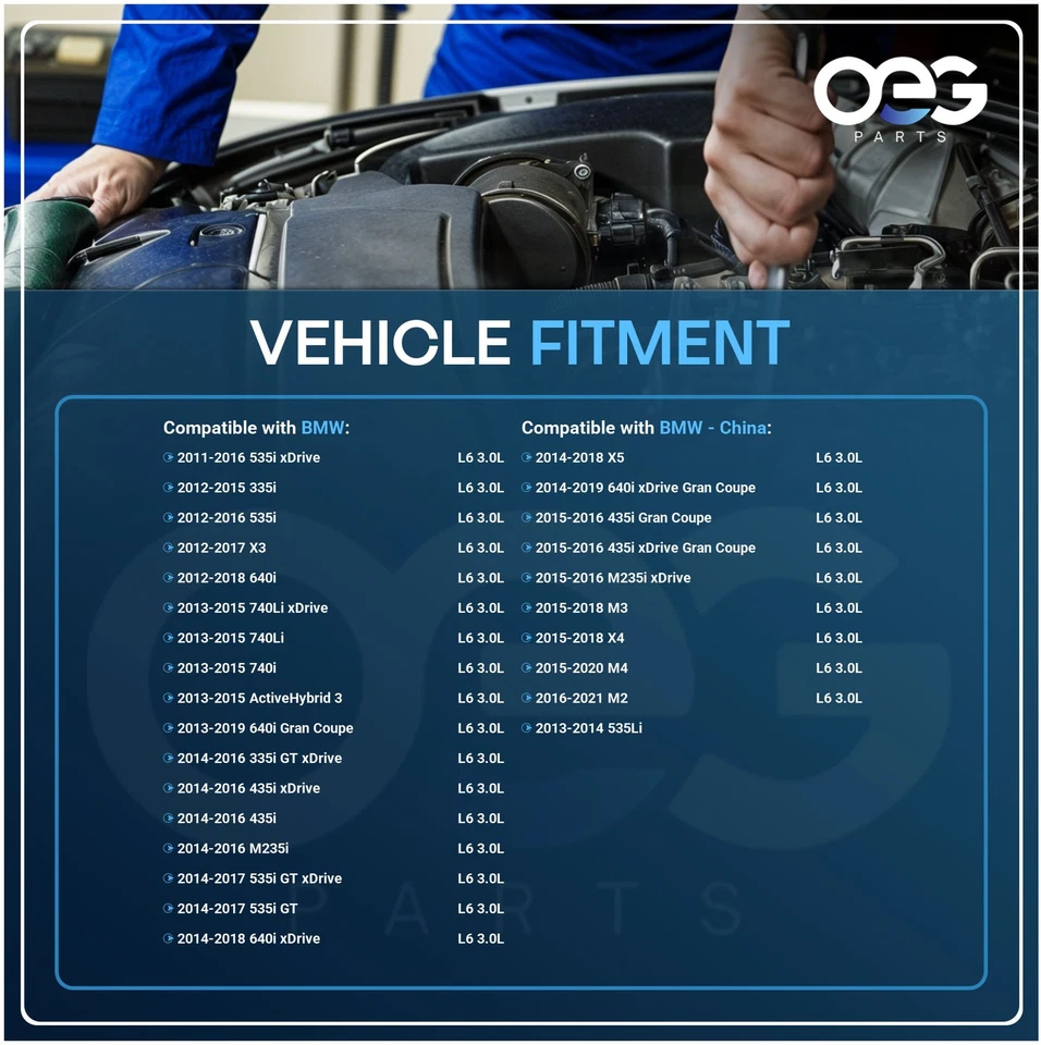 Arranque nuevo para BMW 335i 435i 535i 640i 740i xDrive GT ActiveHybrid M2 M3 M4 Foto 4 de 4