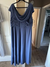 Alex Evenings Blue Gown Plus Size 22W Mother of the Bride Dress