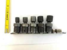 Snap-on IPF 3/8" Drive 6 Point Swivel Flex Universal Impact Socket Set STANDARD