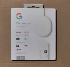 Google Chromecast with Google TV & Voice Remote HD 4TH Generation