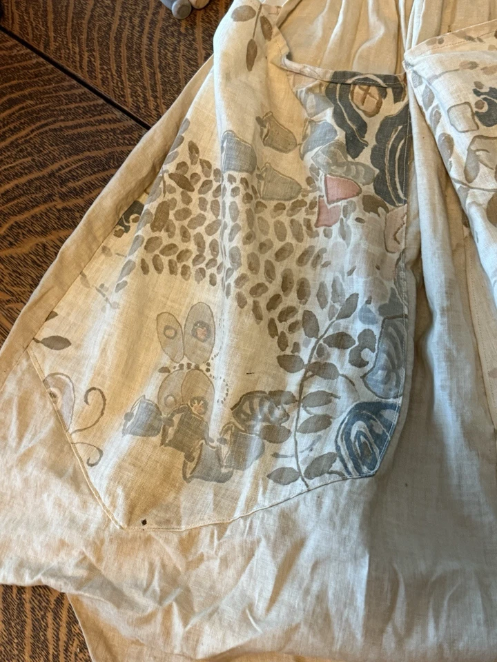 ANTIGUA MUÑECA DE GRANJA DE ARTE POPULAR DE 1920 36” ROPA PIN MUÑECA/BOLSA CON ALFILERES DE MADERA Foto 3 de 4