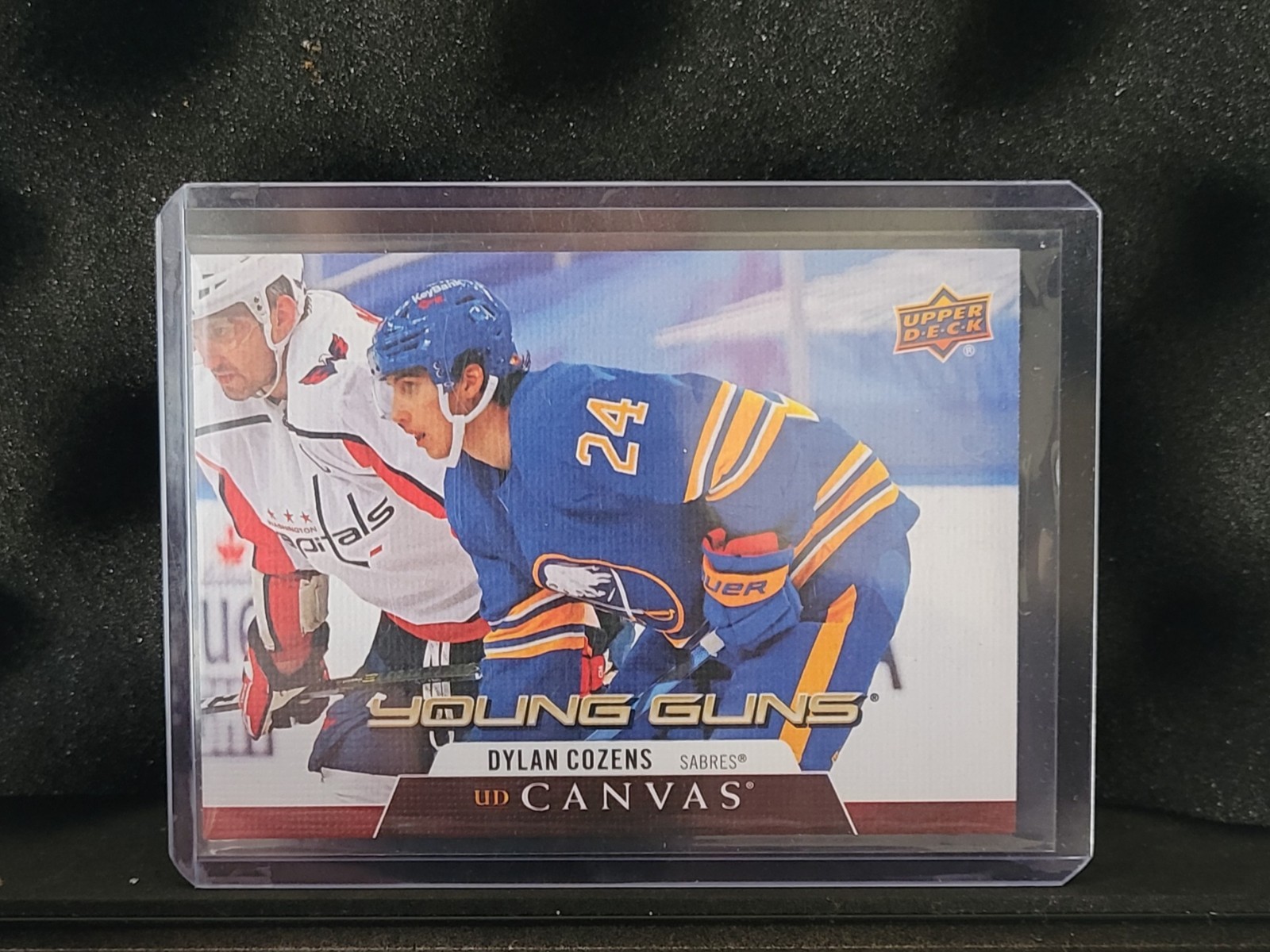 2020-21 Upper Deck Series 2 Dylan Cozens Ud Canvas Young Guns #C233