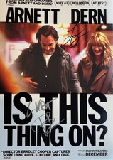 IS THIS THING ON Bradley Cooper, Will Arnett, Laura Dern AUTOGRAPH A3 Photo ACOA
