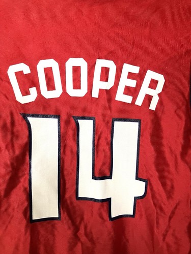 Champion WNBA Houston Comets Cynthia Cooper #14 Jersey Men’s L Red Rare Vintage - Picture 10 of 11