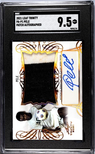 2021 Trinity #PA-P1 Pele Patch Autoed Auto SGC 9.5