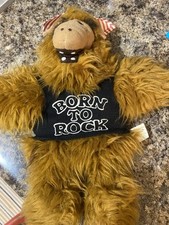 Alf Hand Puppets Born to Rock and Hawaiian Shirt Burger King 1988
