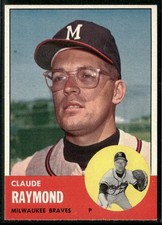 1963 Topps - Claude Raymond #519 ~ NM ~