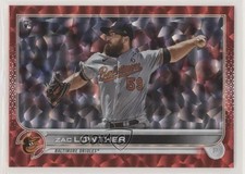 2022 Topps Series 1 Red Foil 190/199 Zac Lowther #133 e8x
