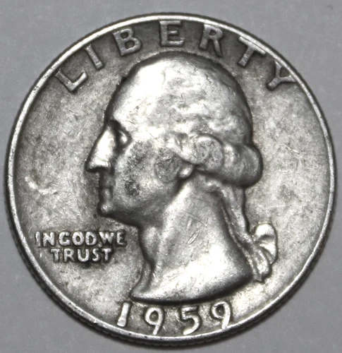 1959-D Washington Quarter - Extra Fine - #1535EA