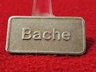 1 OZ 999.0 SILVER INGOT. BACHE                                            #T1150