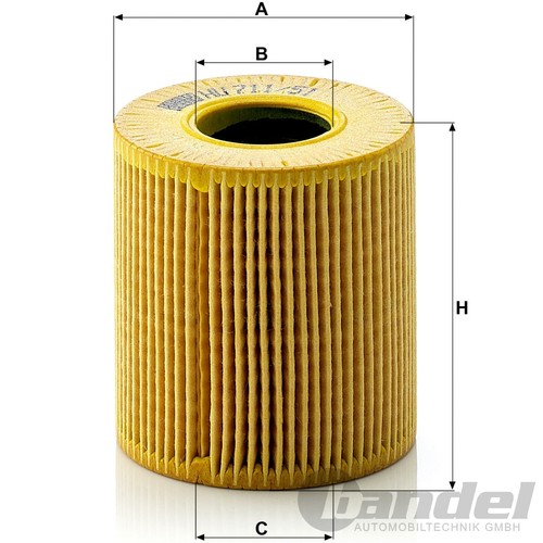 MANN INSPEKTIONSPAKET+MANNOL 5W-30 MOTORÖL passend für PEUGEOT 207 CITROËN C3 2 - Bild 7 von 10