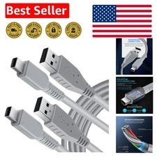 Fast Charging 4.9FT USB Cable - Perfect Replacement for 3DS, 2DS  DSi Systems