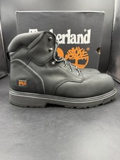 Men’s Timberland Herren Pit Boss Construction Boot / Black - Uk Size 13 - New