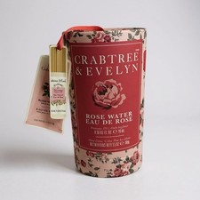 Crabtree Evelyn Rose Water Eau De Rose Fragrance Oil .33 Hand Cream 3.5