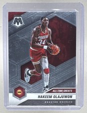 Hakeem Olajuwon 2020 Panini Mosaic #284 All-Time Greats
