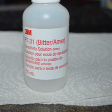 box of 6 count 55 ML bitter sensitivity FT 31 fit test solution new