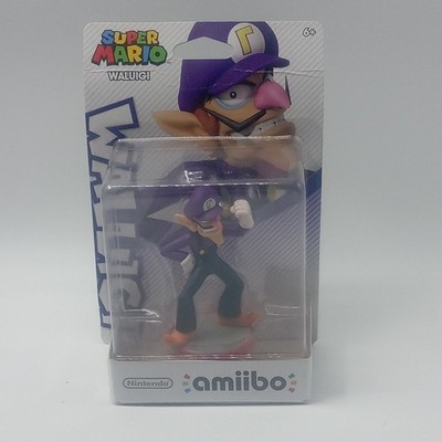 Nintendo Super Mario Bros. Amiibo Waluigi Wii U 3DS Brand New Factory Sealed 