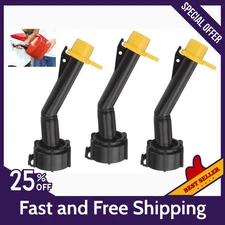 3 Pcs Fuel Gas Can Jug Spouts Nozzles & Rings & Caps for Blitz 900302 900092 ...
