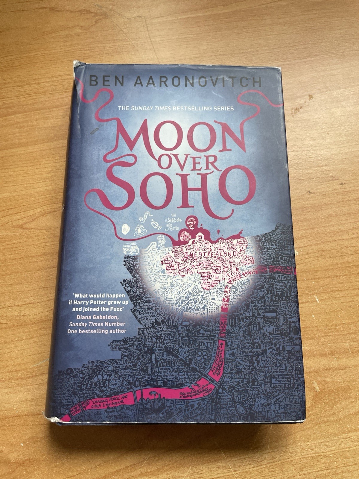 Moon Over Soho - Ben Aaronovitch - UK 1st Edition! HB - See Condition Details
