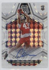 2024 Panini Mosaic Rookies Mosaic Prizm Auto Chris Braswell #354 Auto 11ng