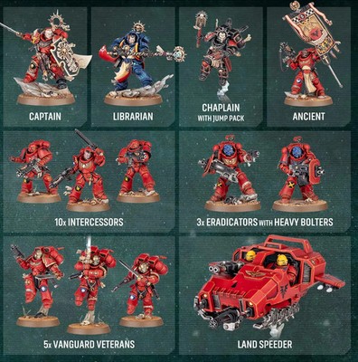 Warhammer 40k Armageddon Space Marines New On Sprue