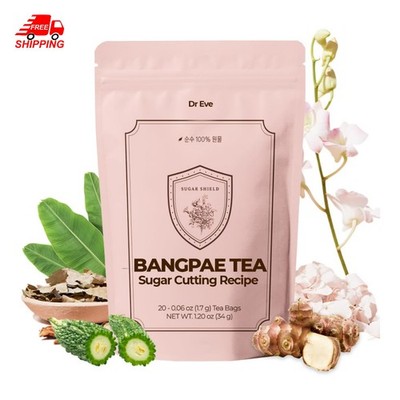 Dr.Eve Bangpae Herbal Tea Bags Korean Formula 20 Count Free Ship