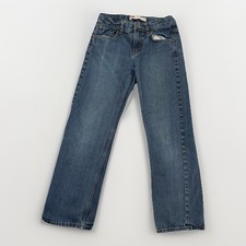 Levi's 550 Size 12 Reg Medium Wash Relaxed Fit Blue Jeans 26 x 26 - EXC Boys Men