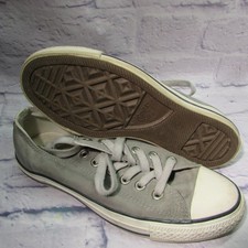 Converse Chuck Taylor All Star Shoes Mens Size 5 Gray Low Top Sneakers 147017C