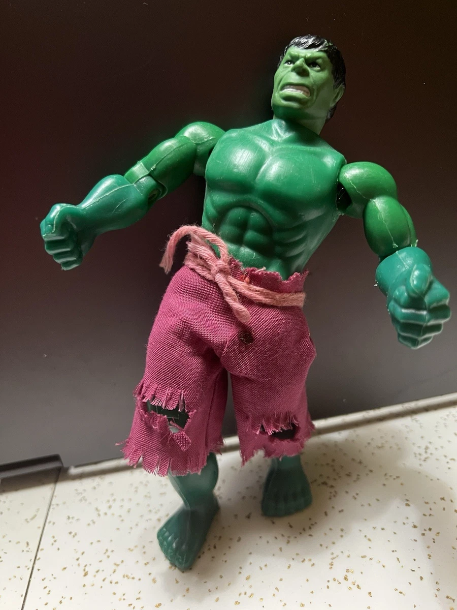 Figurine Vintage Hulk Mego 30 Cm - Articulée, Tissu - Excellent état