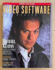 VIDEO SOFTWARE DEALER Magazine 1988 Horror VHS Home Video Trade Ads Friday 13th