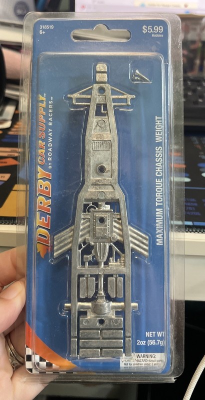 Derby Brand Maximum Torque Chassis 2oz NEW In Package Scout’s Racing