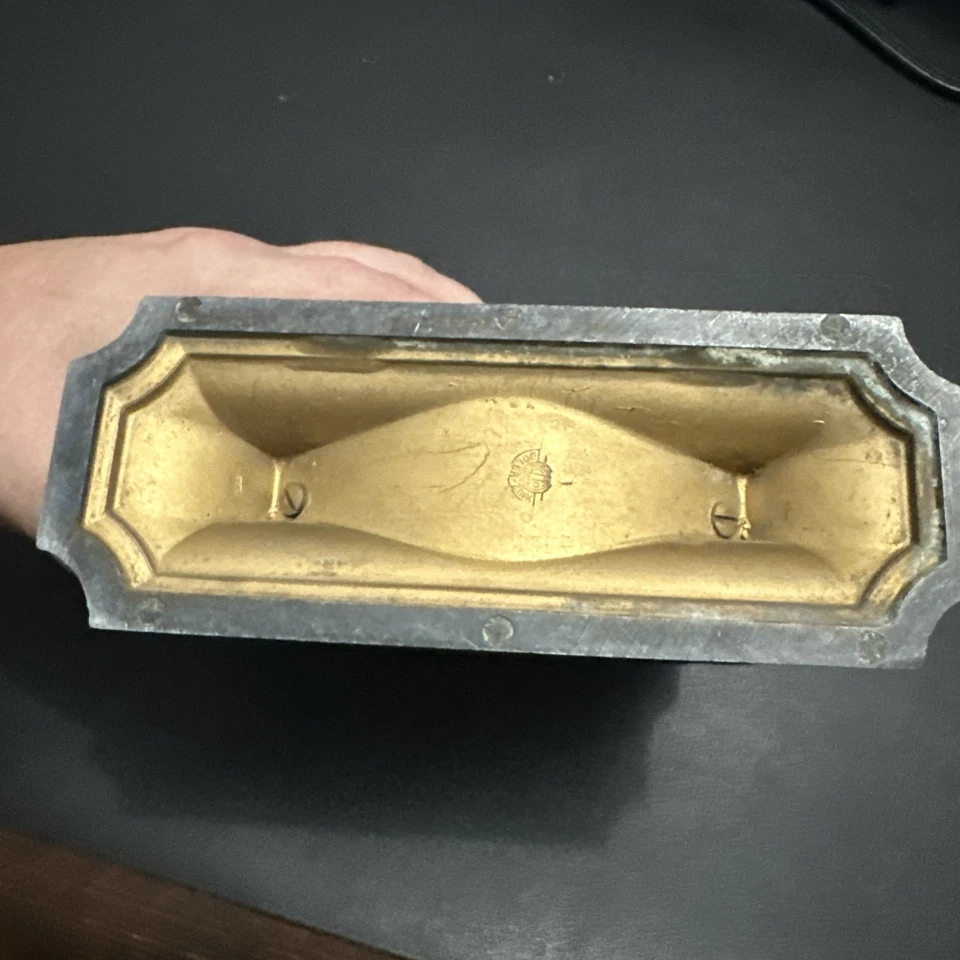 Antique 1930s Ingraham The National Call 8-day Alarm Clock Decorations Only USA - Image 4 of 4