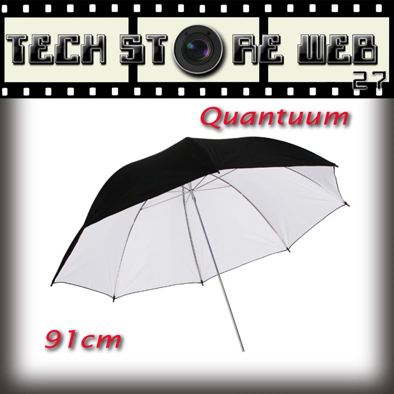 Parapluie Réflecteur Doré 84cm - Pour Flash De Studio Photo, Diamètre Tige 7mm, Universel