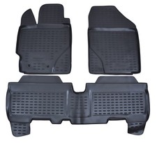 Gummimatten Gummi Fußmatten Für Toyota Yaris 2005-2011 3-Tlg