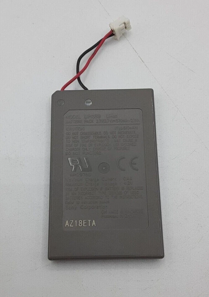 Batería de repuesto OEM AUTÉNTICA PS3 CECHZC2E PS3 Dualshock 3 controlador Foto 2 de 2