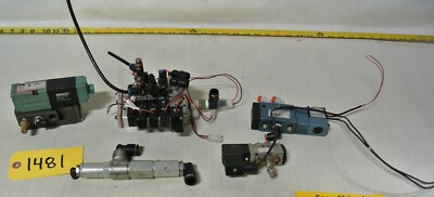 Assortment of Pneumatic Controls & Valves (NUMATIC-MAC-KOGANEI-SMC)