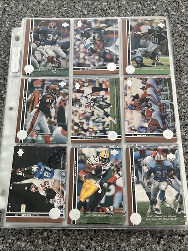 1996 Upper Deck NFL Football Complete Base Set Trading Cards 1-300 - Bild 9 von 24