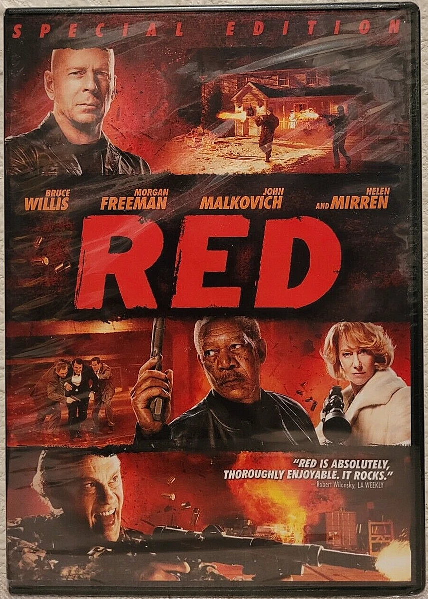 RED (2010), Bruce Willis, Helen Mirren, Morgan Freeman