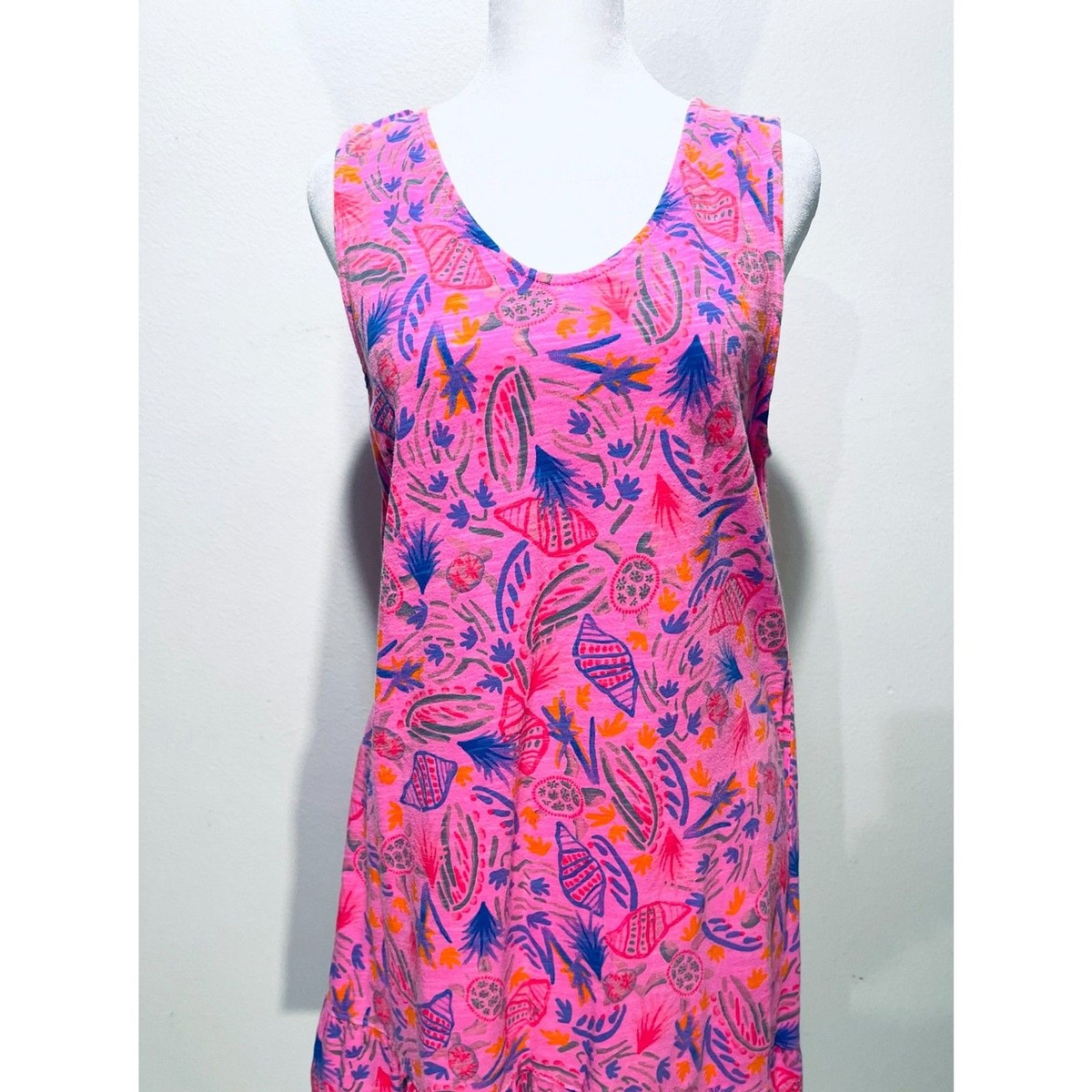 fresh produce beach dresses Madeline Dress Flamingo / XS